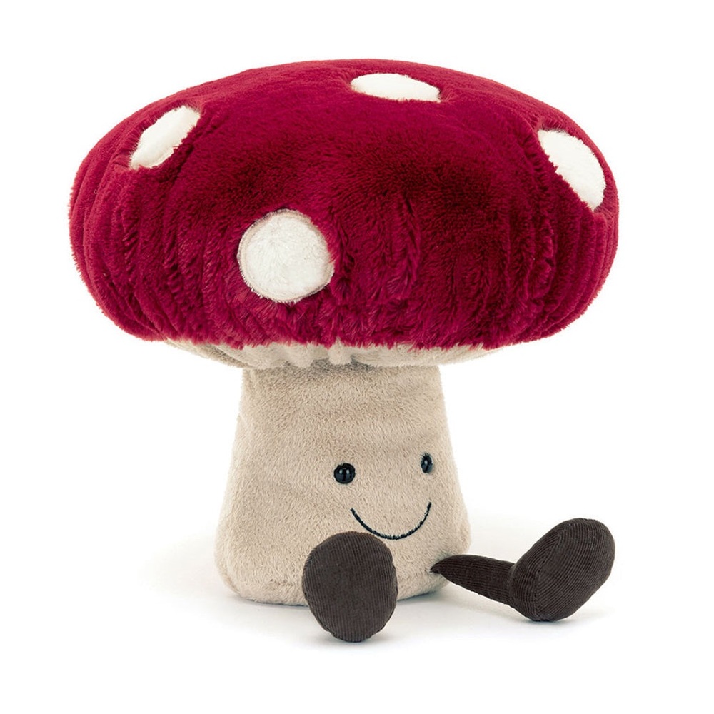 Retired Jellycat Amuseables Mushroom NWT